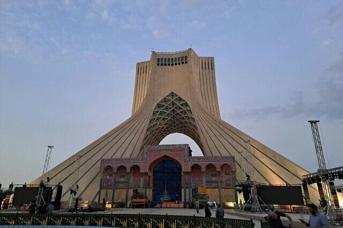 بلایی که سر برج آزادی آوردن صدای میراث فرهنگی را هم درآورد+ عکس
