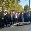 تشییع پیکر دانشجوی فقید دانشگاه تهران