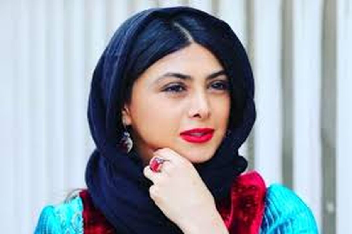  آزاده صمدی با گریم و لباس هندی/ عکس
