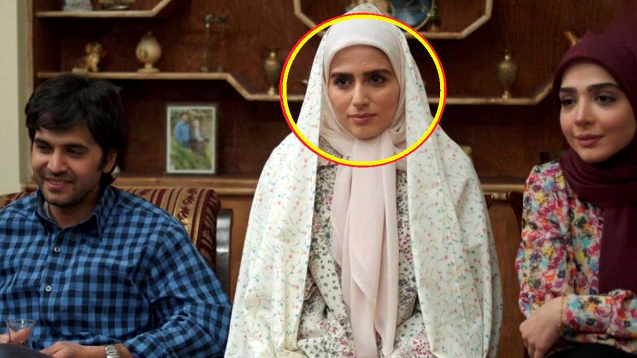 بازیگر سریال "لحظه گرگ و میش" شال حریر را با استایل اسپرت ترکیب کرد!