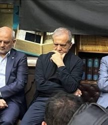 حضور پزشکیان در مراسم گرامیداشت شهدای اقتدار ارتش