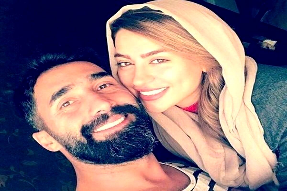 سمانه پاکدل و هادی کاظمی با استایلی که توجه‌ها را جلب کرد!/ ببینید
