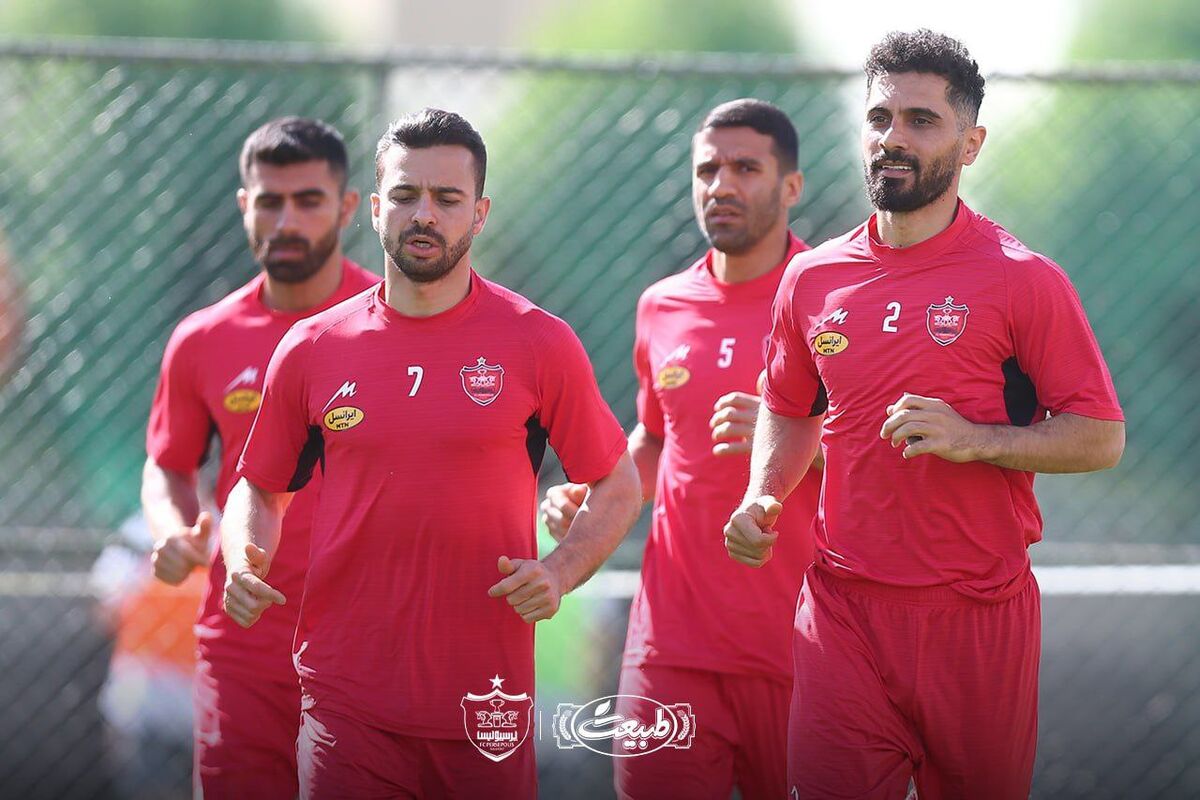 برگزاری آخرین تمرین پرسپولیس در امارات