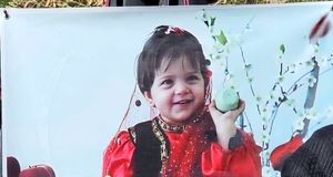 مرگ جانا کوچولو پس از سقوط از پنجره +عکس جانسوز