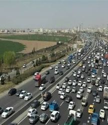 واژگونی اتوبوس در بزرگراه تهران-کرج