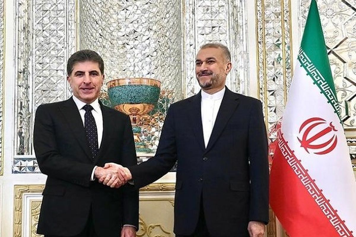 دیدار نیچروان بارزانی با وزیر امور خارجه