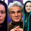 تصویری از گلاب آدینه و مهدی هاشمی