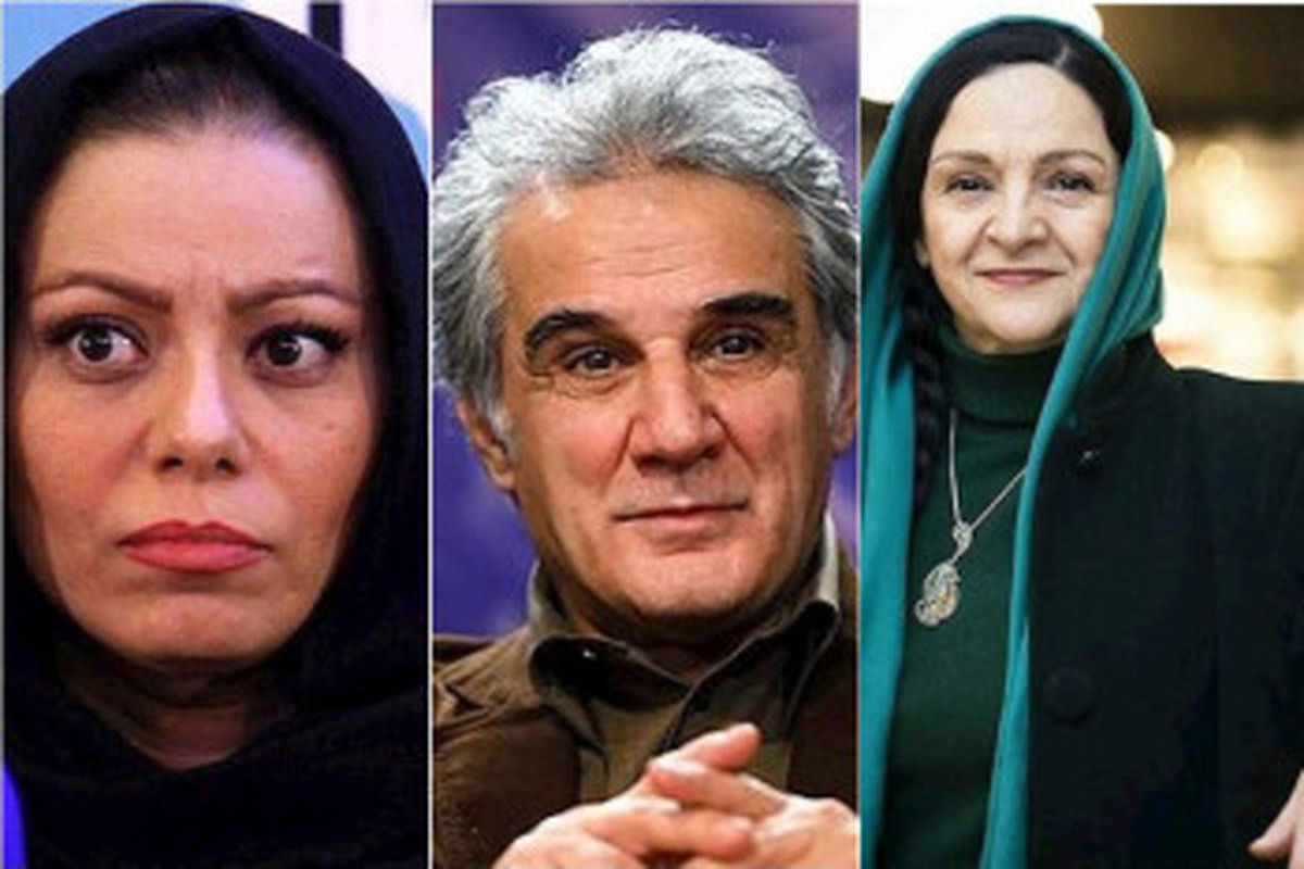 تصویری از گلاب آدینه و مهدی هاشمی