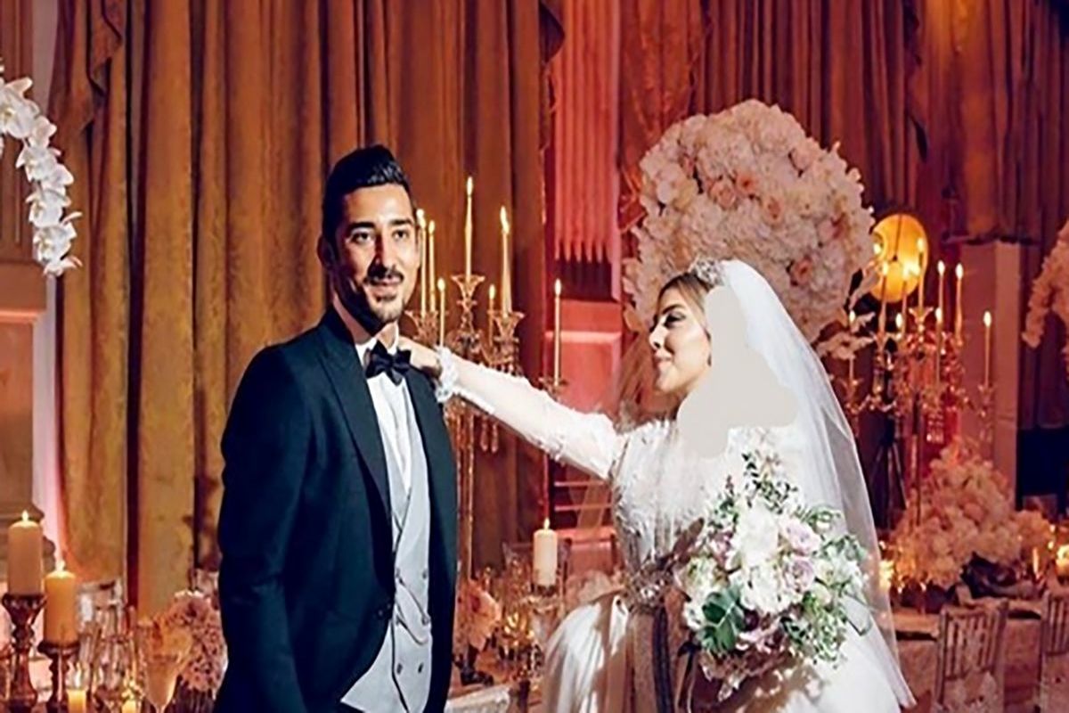 جشن عروسی گران قیمت رضا قوچان نژاد و خواهر ساره بیات/ تصاویر