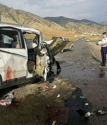 تصادف سنگین در فیروزکوه/ آمار فوتی و مصدومان