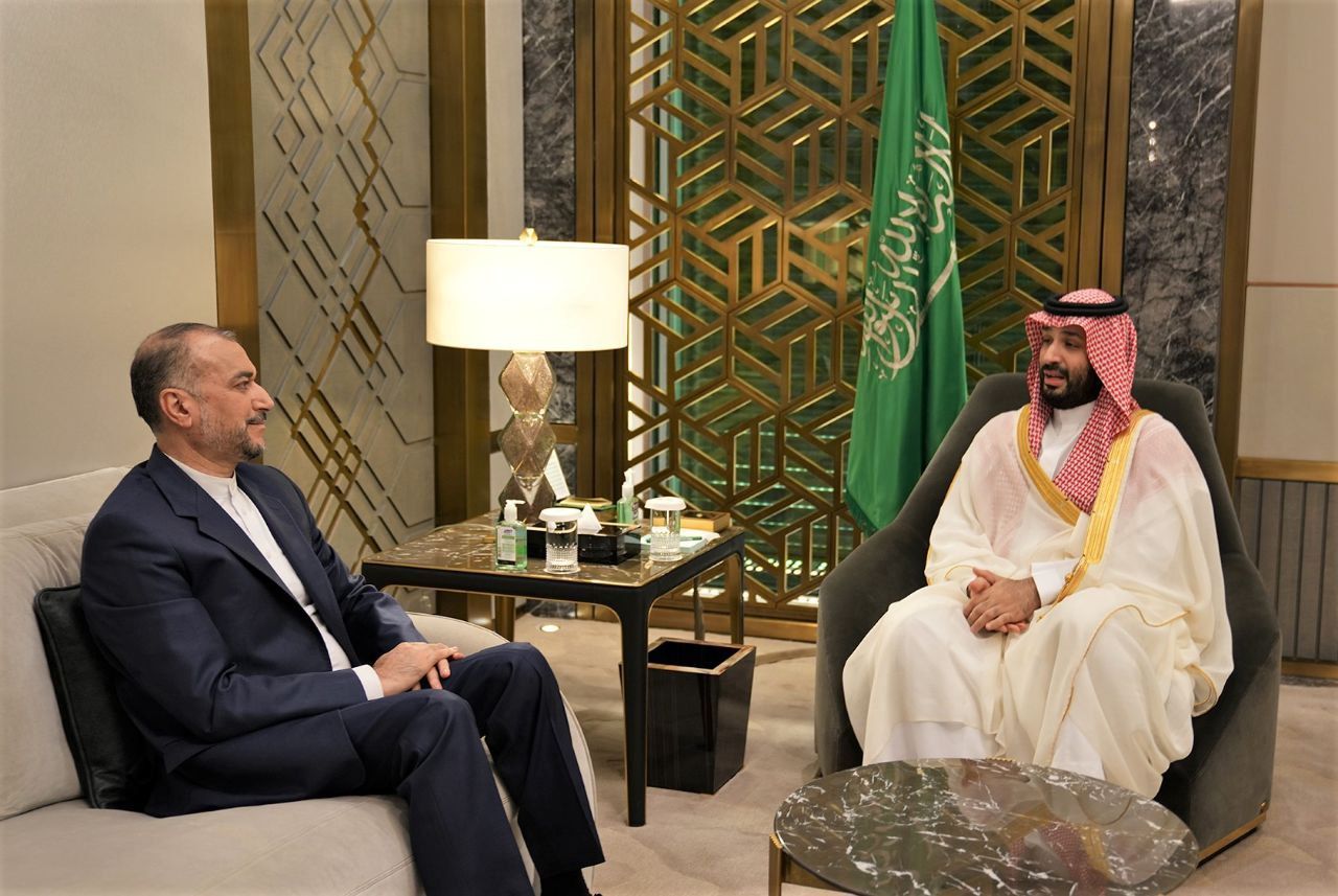 امیرعبداللهیان به دیدار «بن سلمان» رفت + عکس

