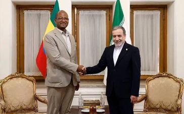 دیدار رئیس مجلس نمایندگان اتیوپی با عراقچی