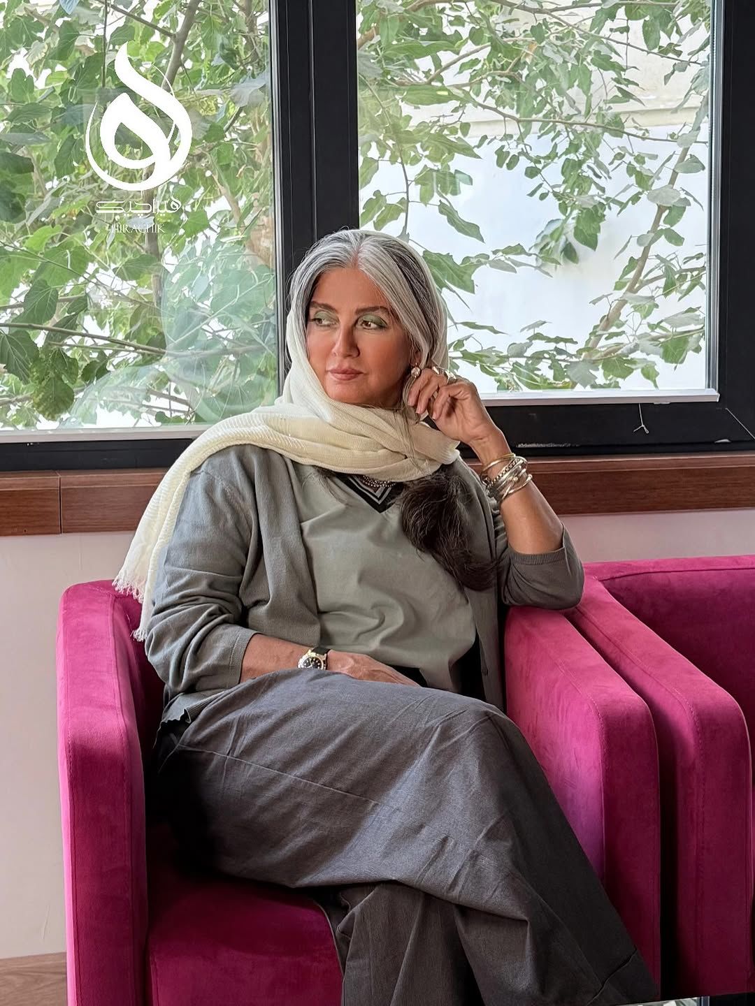 تنها عکسی از رویا جاویدنیا که نشان می دهد پیر شده/ عکس