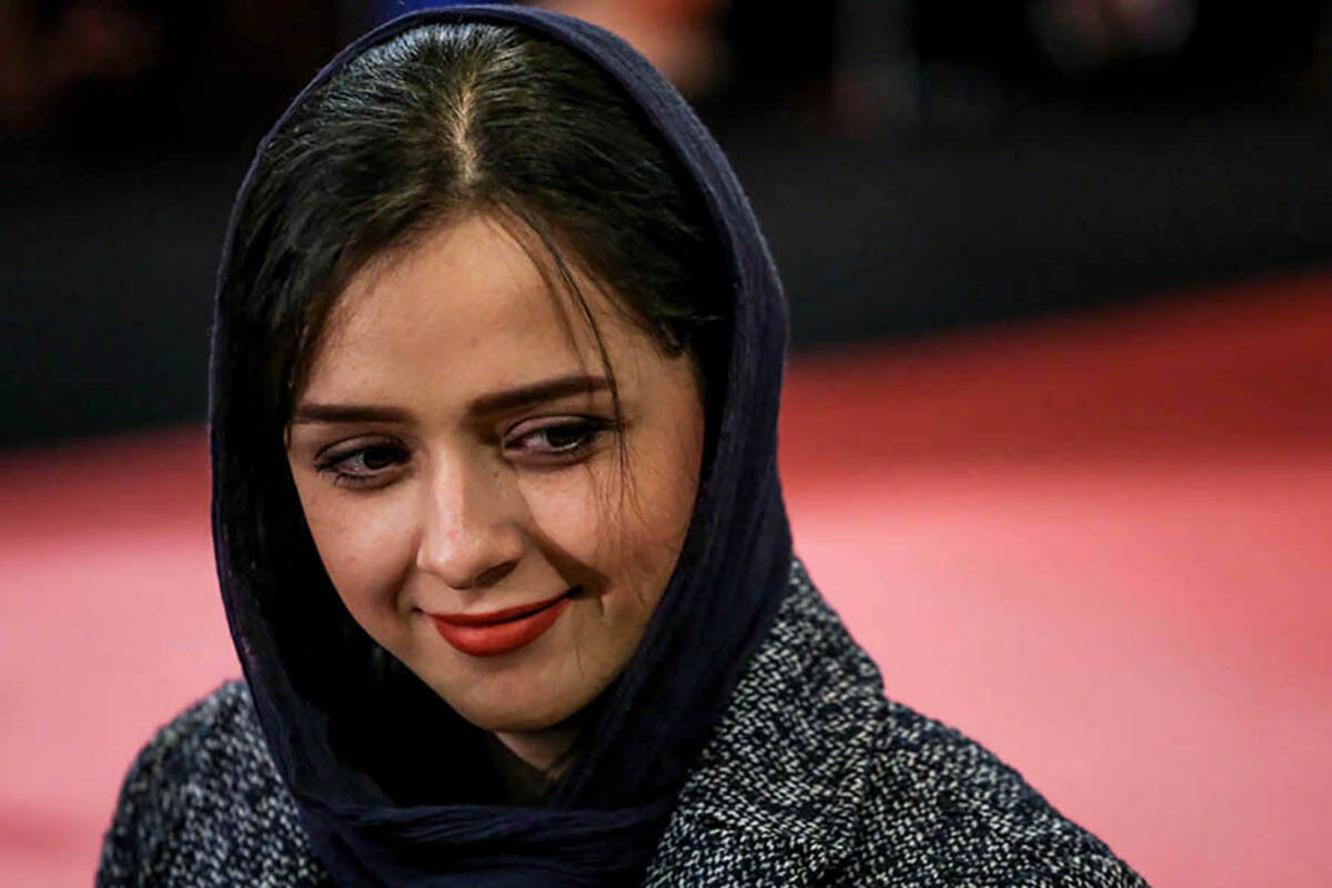  ژست خاص ترانه علیدوستی و مصطفی زمانی در پشت صحنه شهرزاد