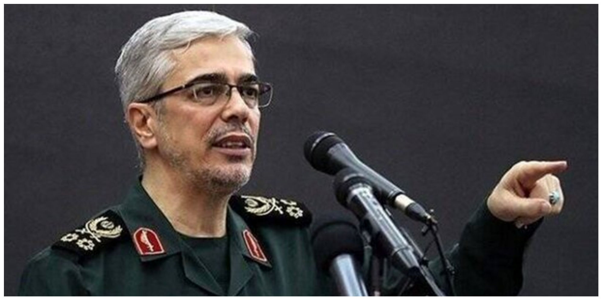سرلشکر باقری:  دیگر قصدی برای ادامه حمله به اسرائیل نداریم