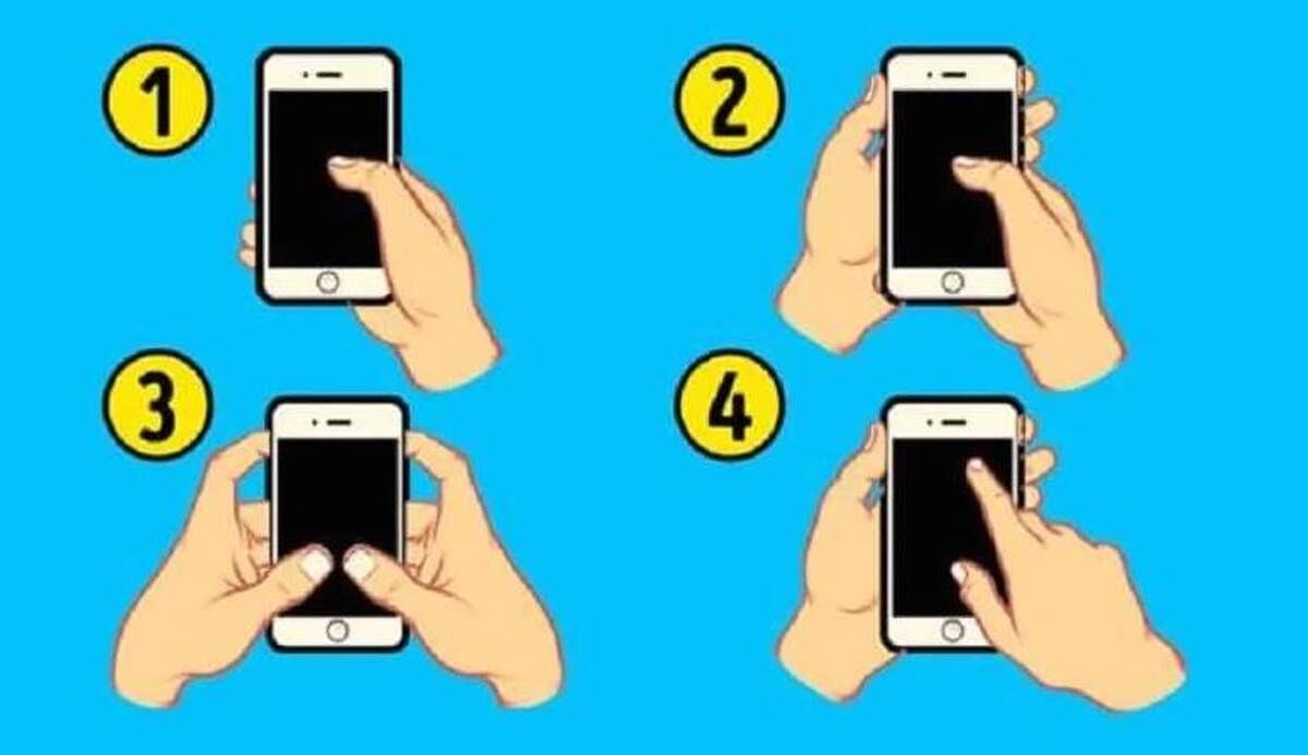 نحوه موبایل دست گرفتن از شخصیت شما چه می گوید؟ 