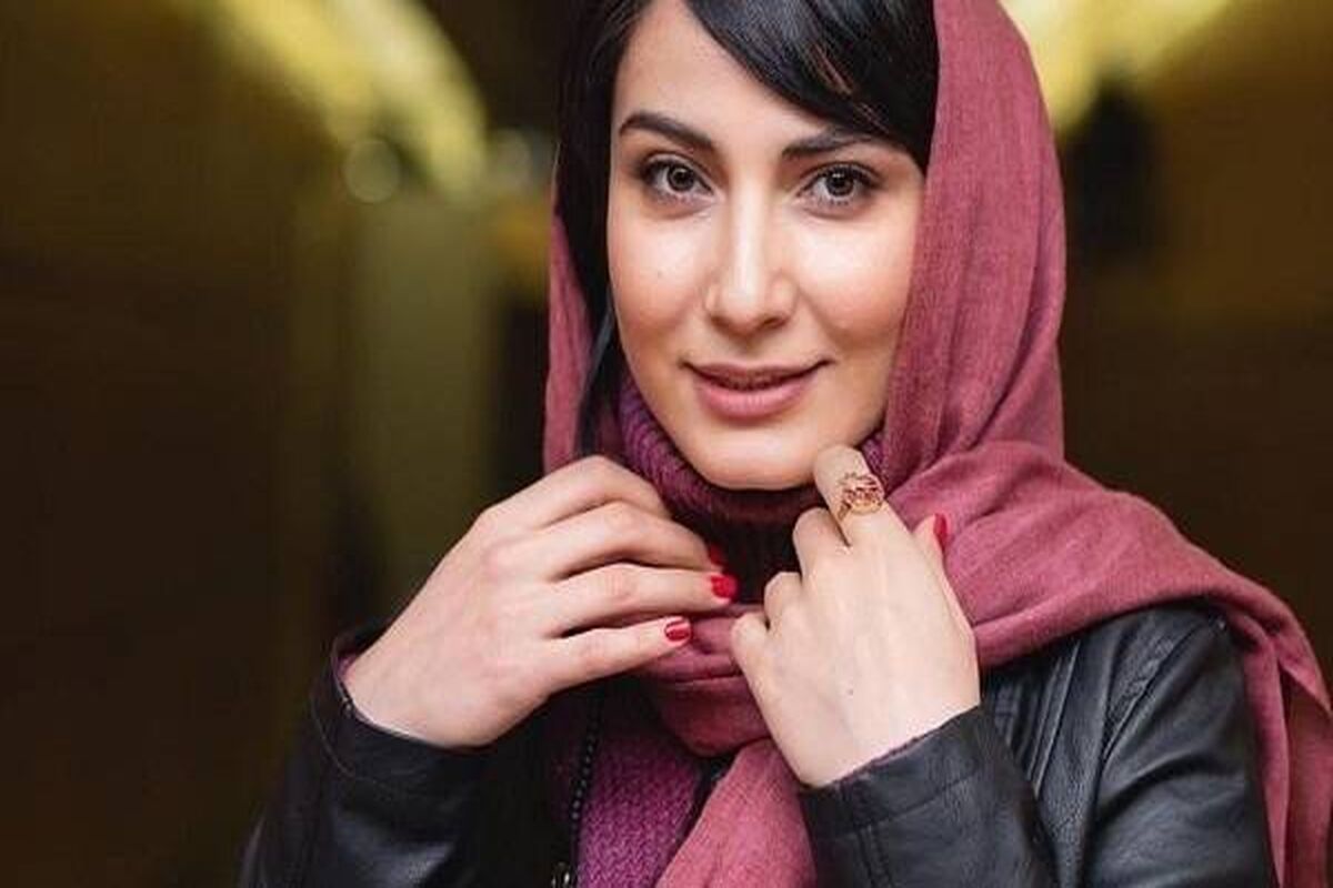 گلین خاتون سریال جیران در حال استراحت در باغ همایونی
