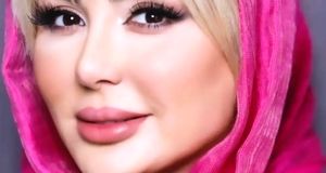 نیوشا ضیغمی در اتاق زایمان/ عکس