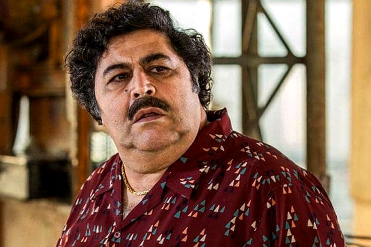 فرهاد اصلانی و ارسطو خوش رزم در پشت صحنه سریال «از یاد رفته»