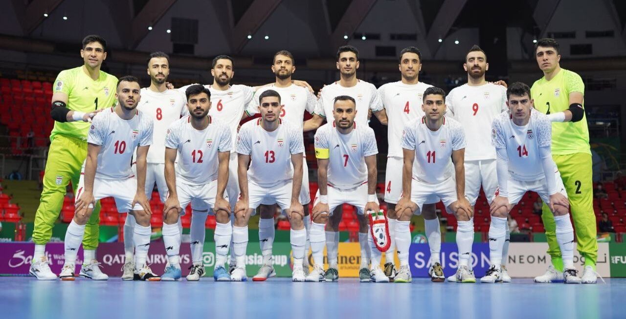 فوتسال ایران بر بام آسیا