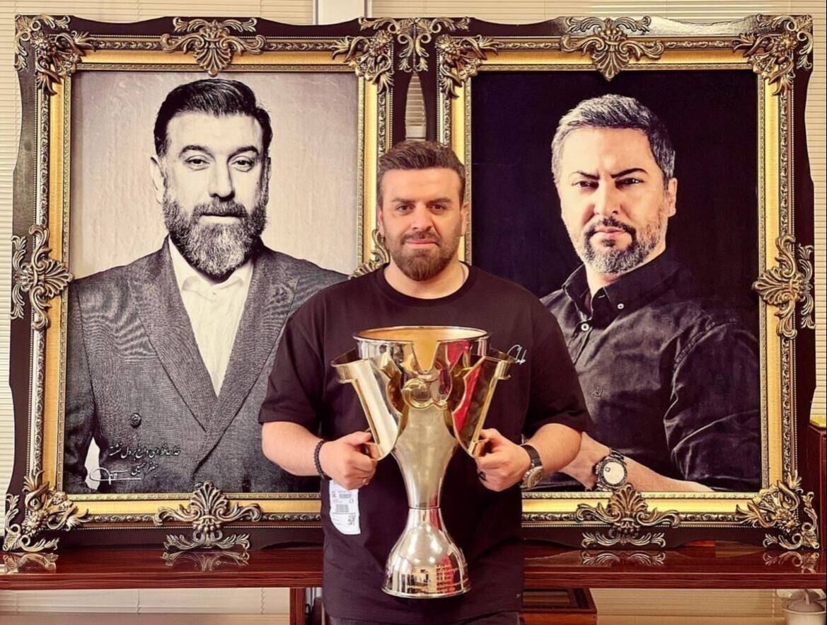 پیام ترکی بهرنگ علوی برای سرمربی پرسپولیس/ عکس