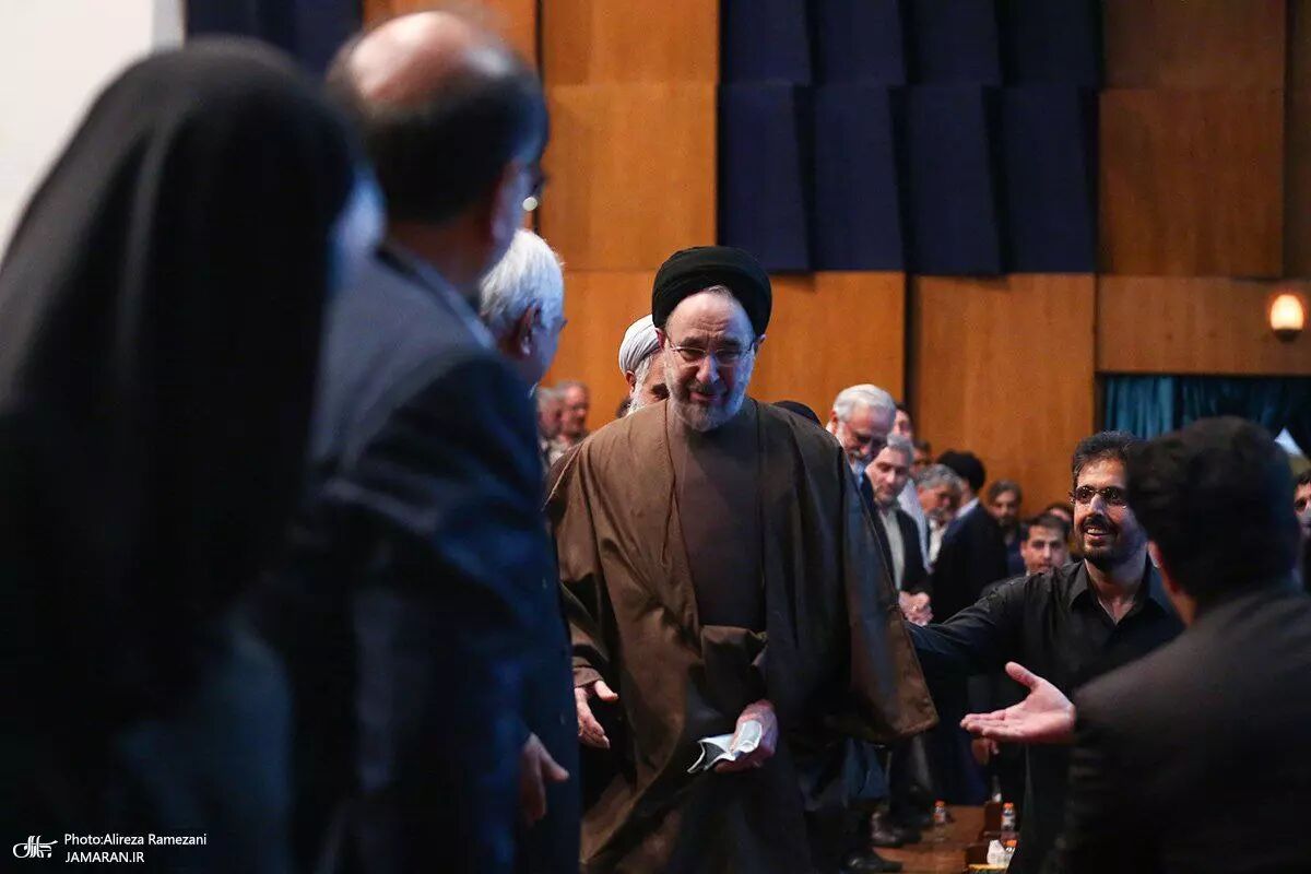 حضور سیدمحمد خاتمی و ظریف در کنار هم در یک مراسم مهم + تصاویر