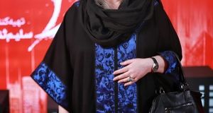 درخشش نعیمه نظام دوست باغ آرایش غلیظ/ عکس