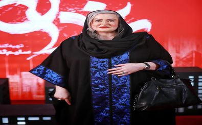  نعیمه نظام‌دوست با اکسسوری‌های طلایی و خاص/ عکس