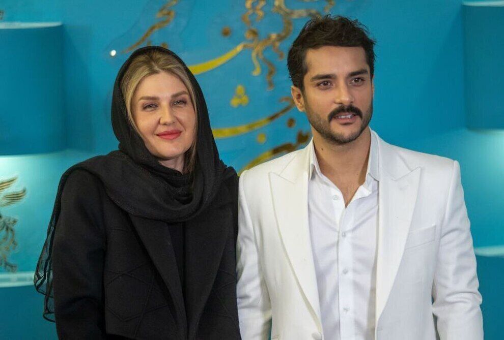  قاب عاشقانه ساعد سهیلی و گلوریا هاردی در جشنواره