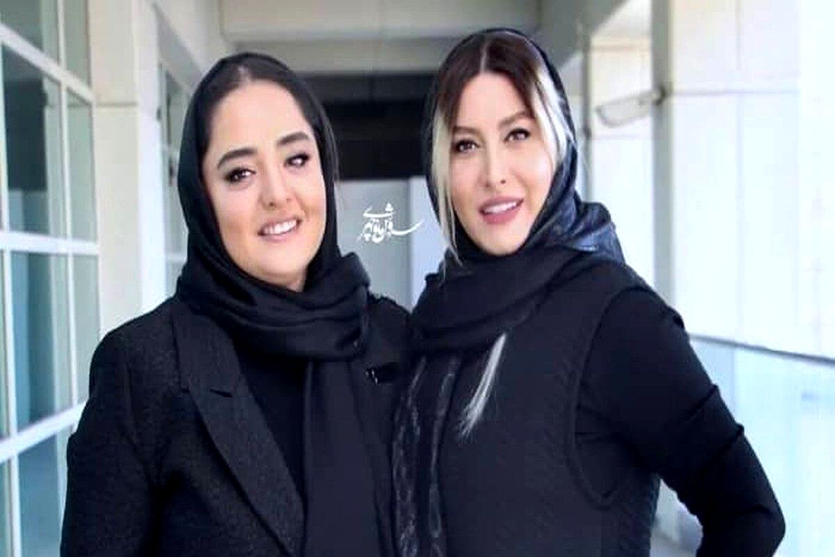 فریبا نادری و دخترش در کنار نرگس محمدی/ عکس