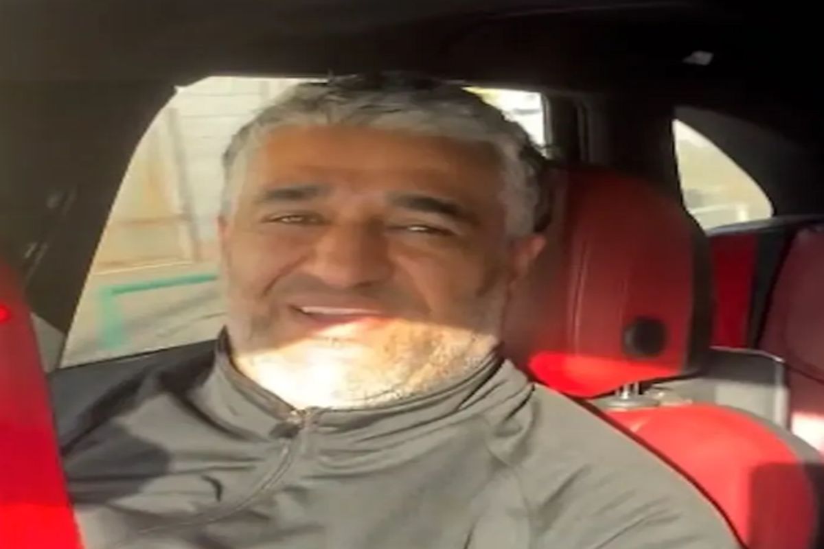 پژمان جمشیدی خوش و خرم به ایران بازگشت/ عکس