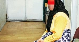 توبه کلثوم اکبری قاتل سریالی 13 شوهرش در جلسه دادگاه