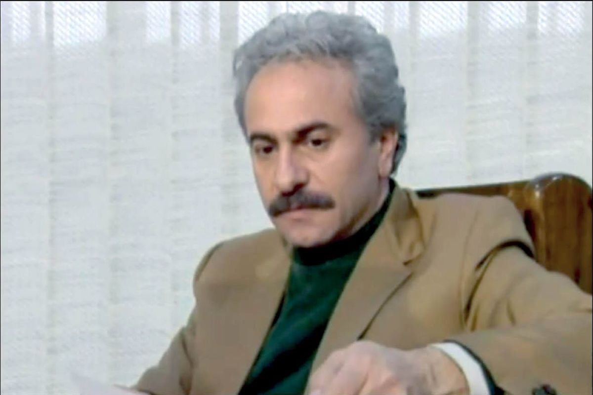 قاب عاشقانه ایرج راد و همسرش در روز سینما!