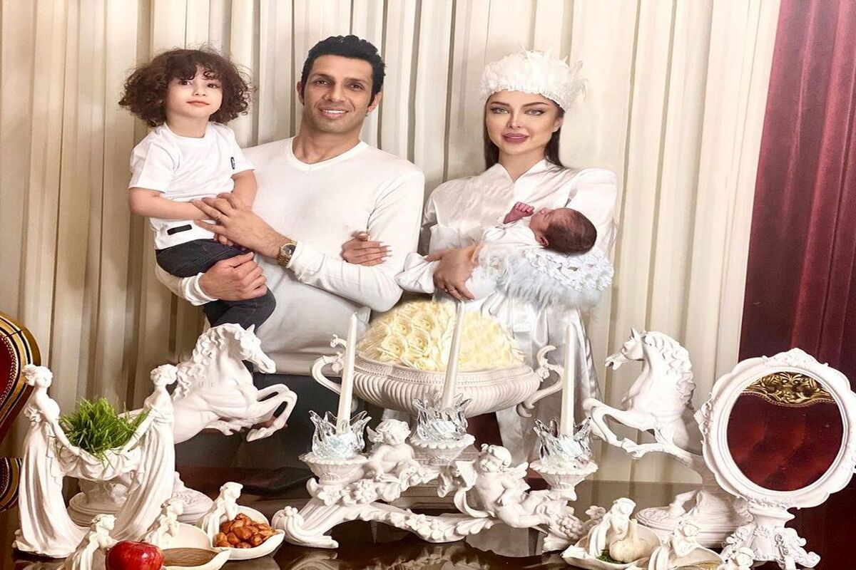 عکس جنجالی از سپهر حیدری و همسرش در ساحل دبی!/ تصویر