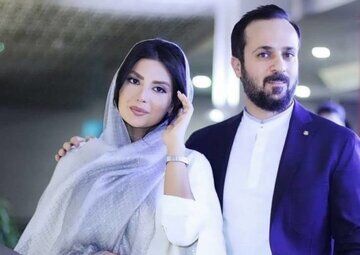  عکس جذاب احمد مهران‌فر و همسرش!