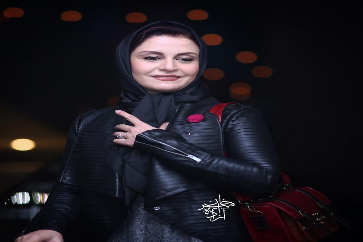 مریلا زارعی مشکی‌پوش شد