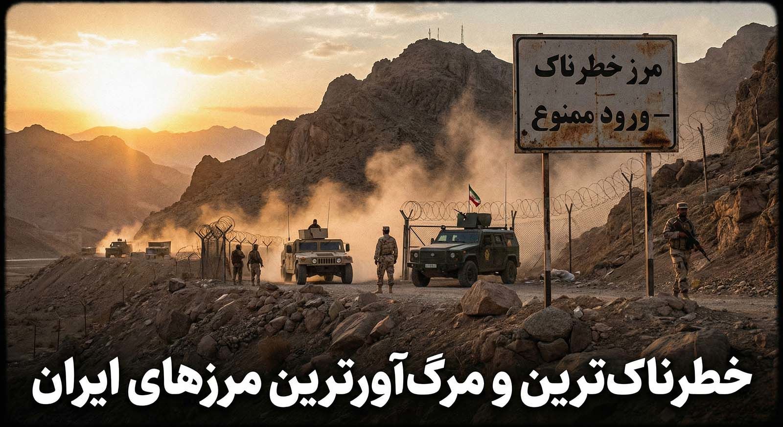 خطرناک ترین و مرگ آور ترین مرزهای ایران کدام است؟