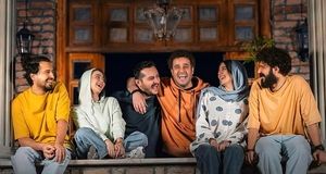 تصاویر پربازدید از دورهمی بازیگران سریال جان سخت