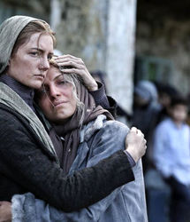 استایل شلخته بازیگر سریال خاتون در یک مراسم/ عکس