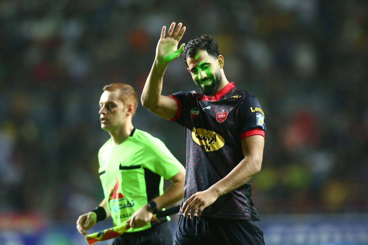 حرکت مشکوک بازیکن پرسپولیس