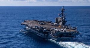 گران‌قیمت‌ترین ناو جنگی آمریکا در راه است + عکس