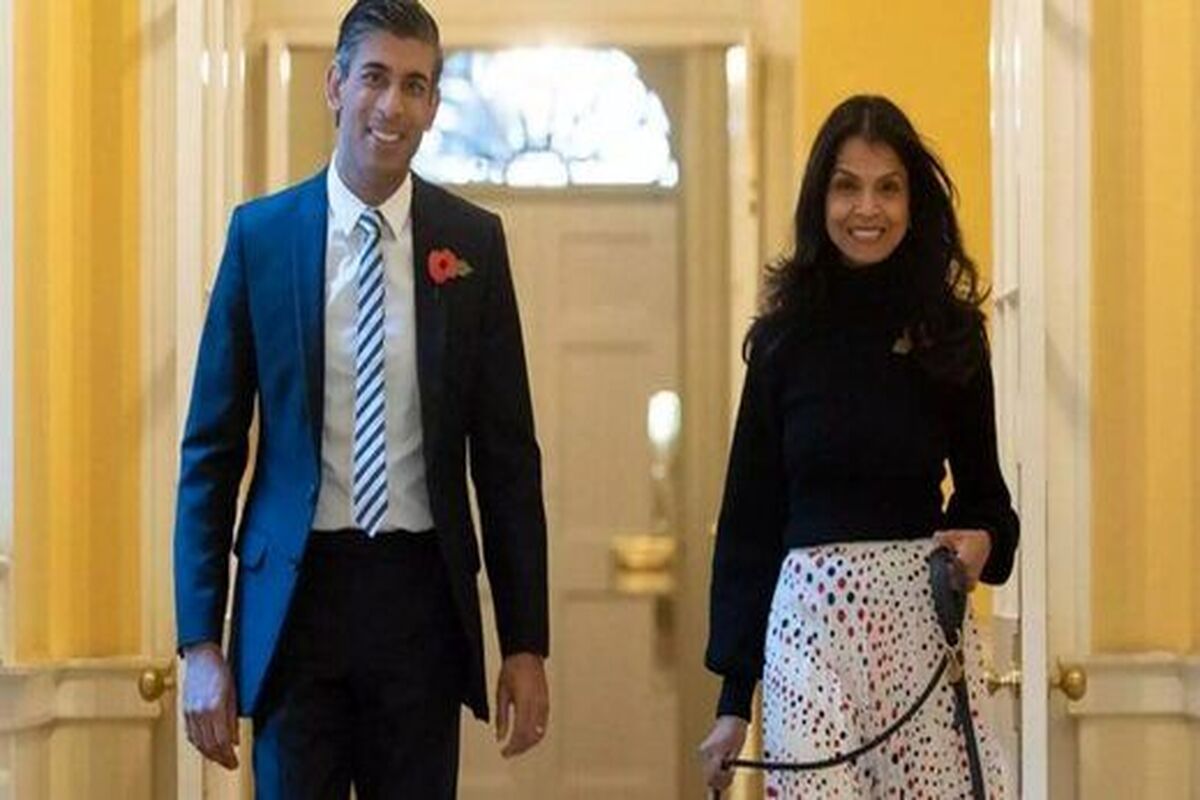 همسر نخست وزیر انگلیس رسوایی به بار آورد!

