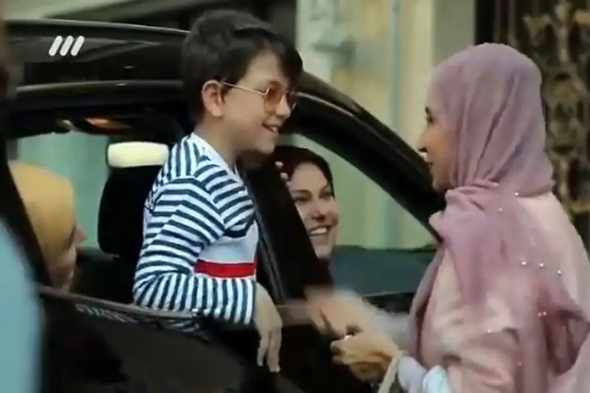 چهره علی ثروتیانِ سریال آنام در ۱۷سالگی در کنار حامد بهداد