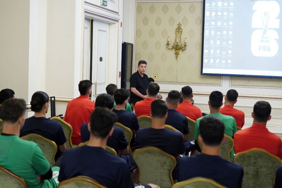 جلسه فنی شاگردان قلعهنویی در دوحه!