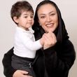 عکس جدید از زیبا بروفه و پسرش