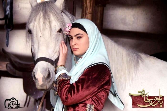 تصاویری از چهره متفاوت خانم بازیگر مشهور