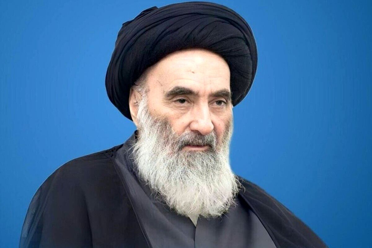 آیت‌الله سیستانی عزادار شد