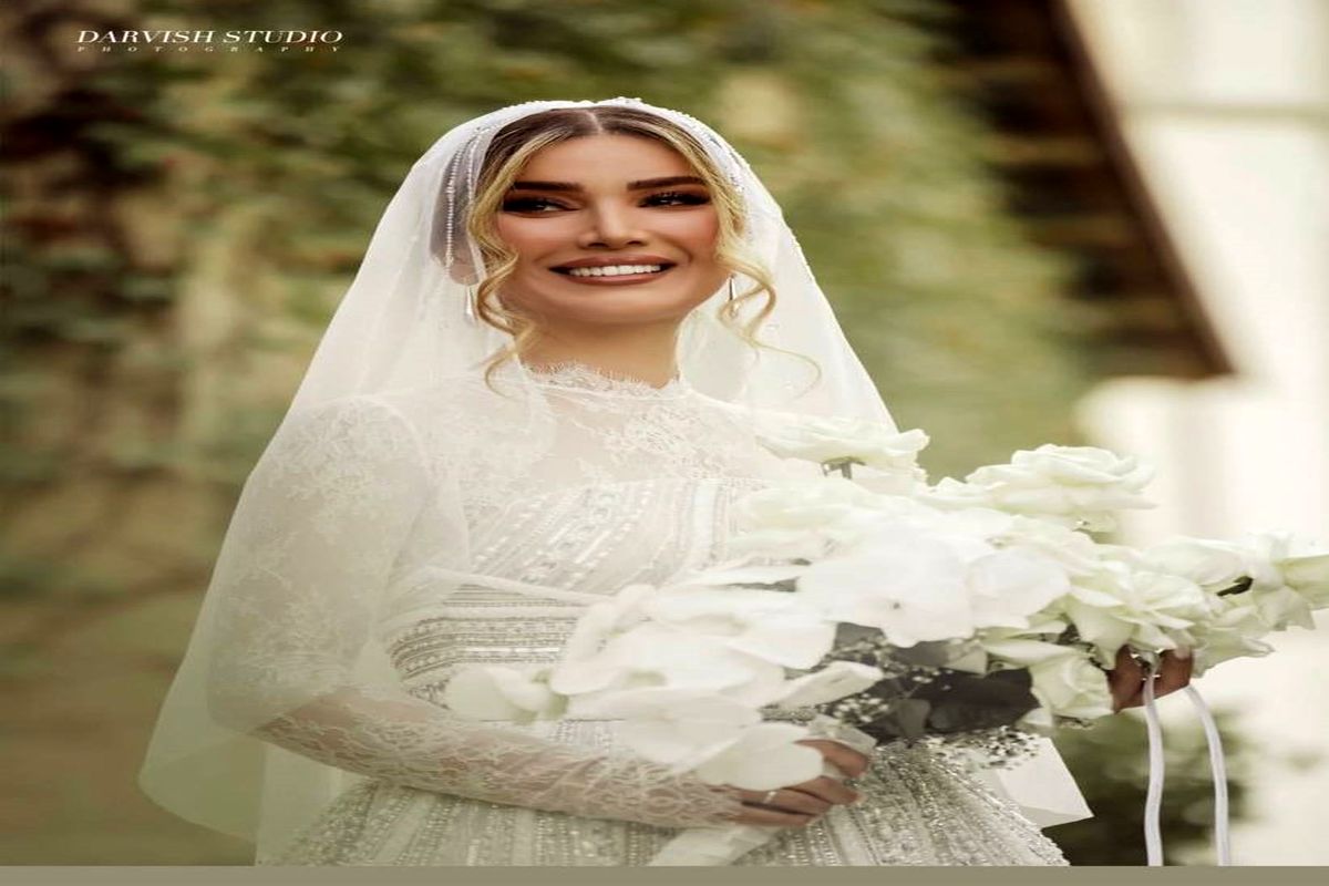 زیبایی خاص متین ستوده در جشن عروسی اش/ تصاویر