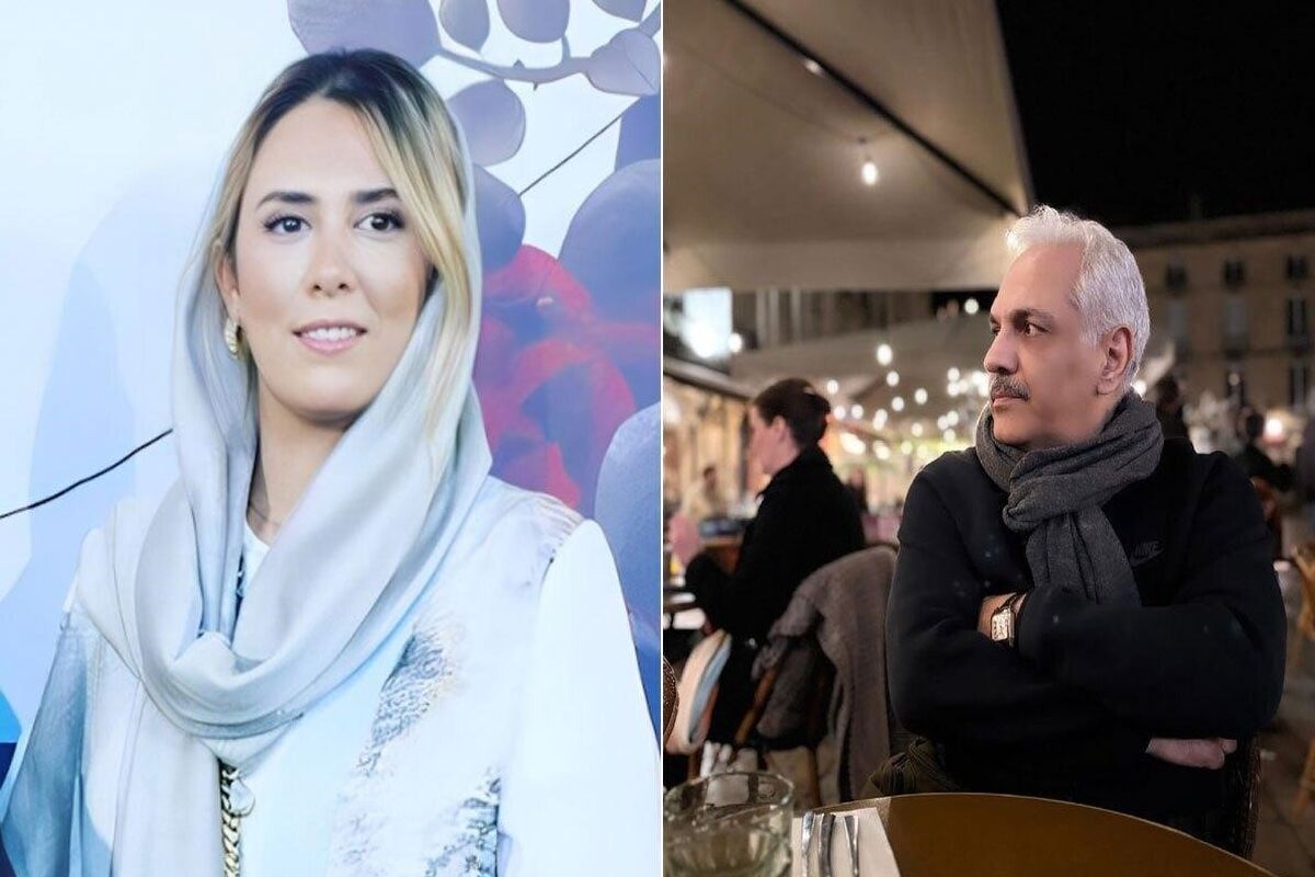 عاشقانه غزال رجبیان برای مهران مدیری در دبی/ عکس