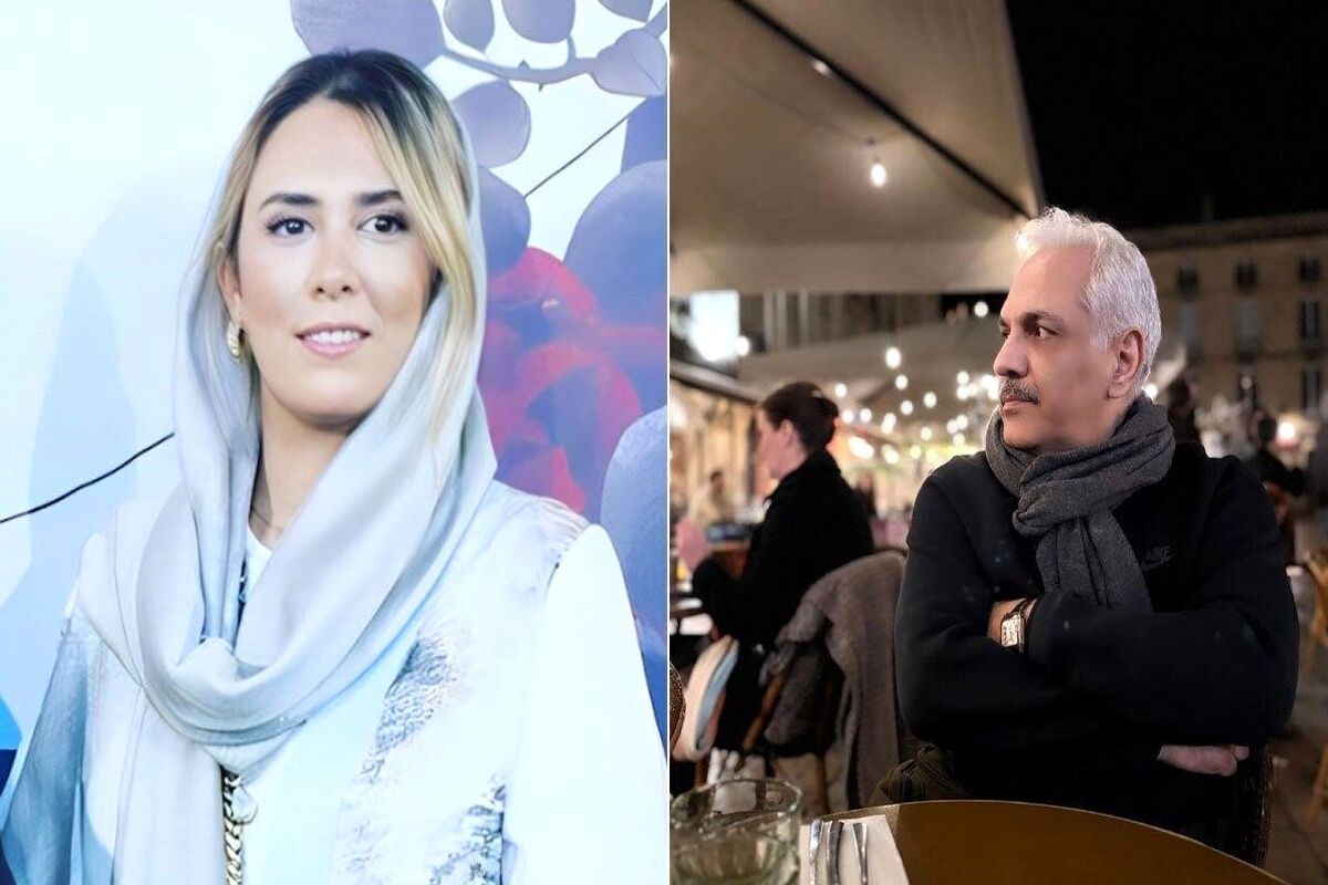 عاشقانه غزال رجبیان برای مهران مدیری در دبی/ عکس